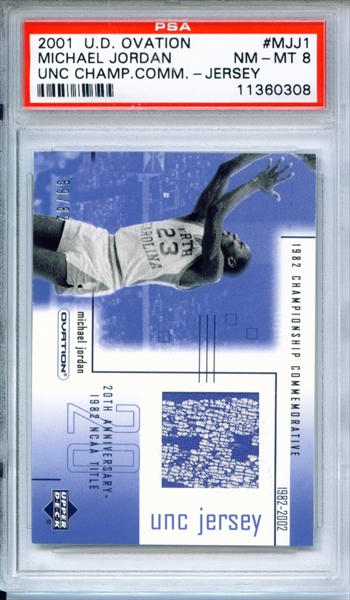 Players Showcase Image Gallery: Michael Jordan Jersey Cards